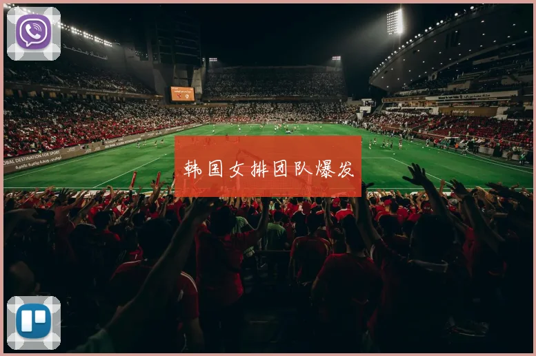韩国女排团队爆发